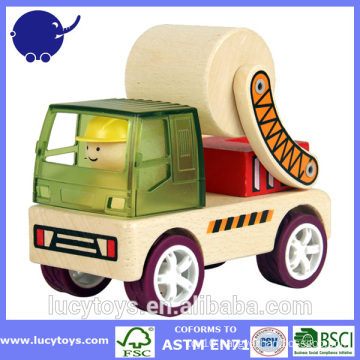 hot selling mini wooden roller truck toys